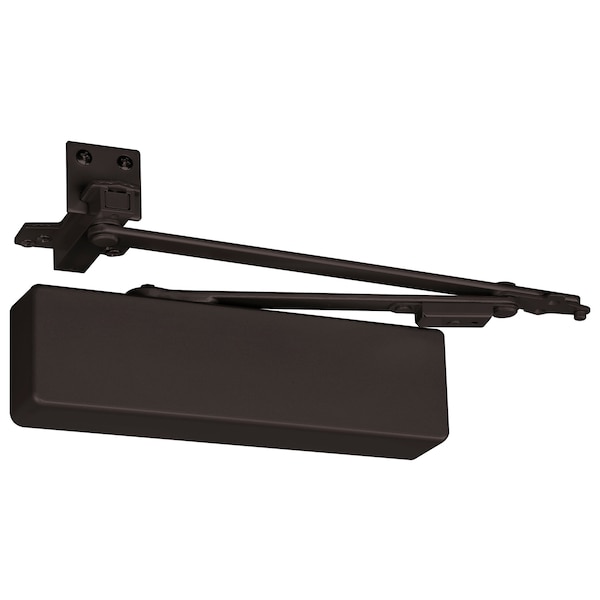 Manual, Hydraulic, 7500 Series Closers, Door Closer, Heavy Duty Interior and Exterior, Dark Bronze